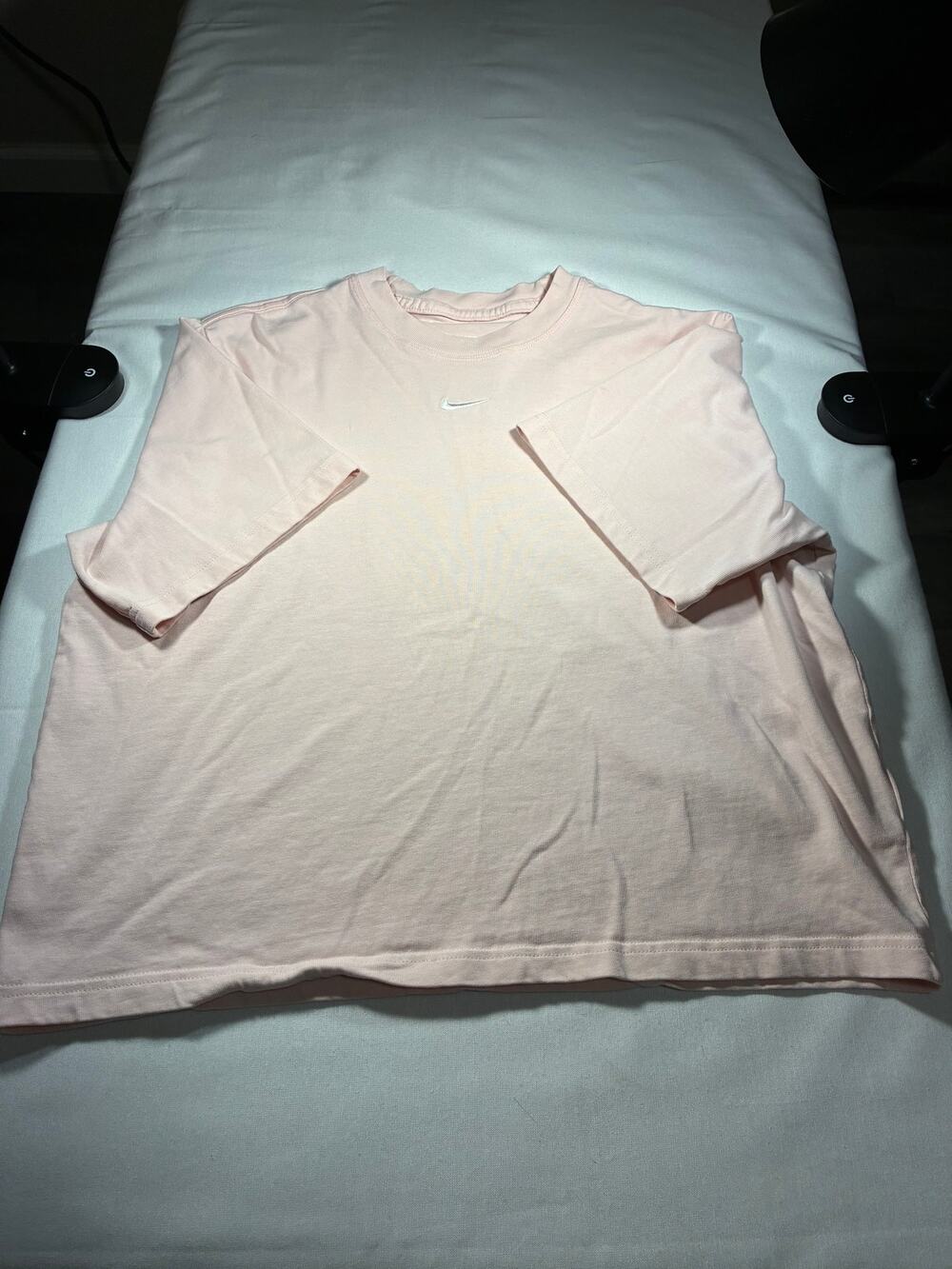 Nike Essential Pink Mini Swoosh T-Shirt Size S